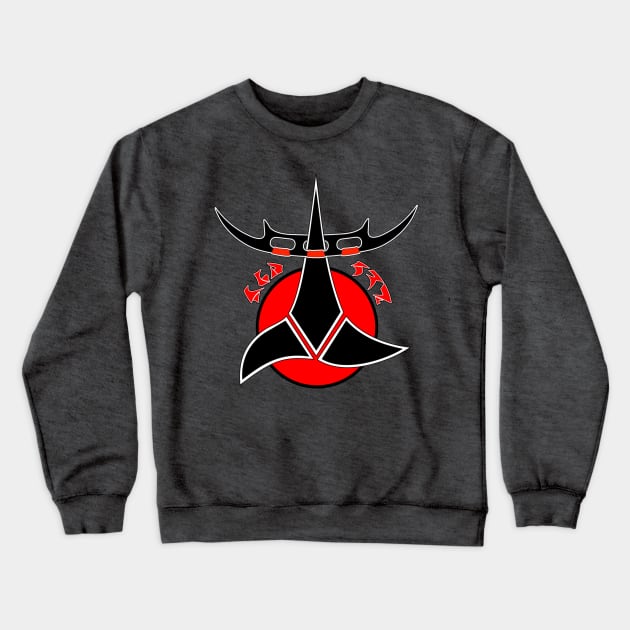 Order of the Bat'leth Crewneck Sweatshirt by Darthatreus